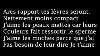 Orelsan St-Valentin__Paroles