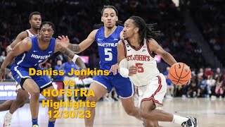 Daniss Jenkins Highlights vs HOFSTRA.  DJ scores 21 pts with 8 assist