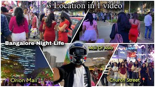 MG Road Bangalore Night Life 😱 nightlife In India || Bangalore night life