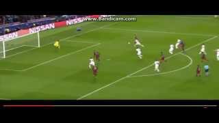 Gerard Pique goal  vs Roma 4-0