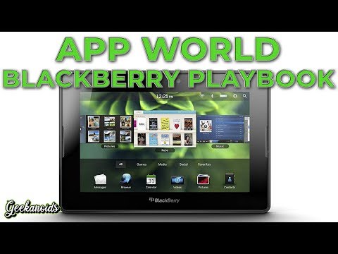 Blackberry Playbook App World Blackberry Playbook App World