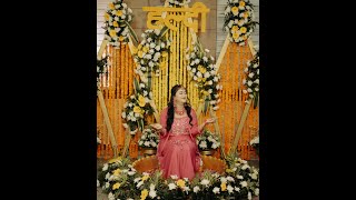 BEST HALDI CEREMONY OF MITANSHI  BY U-LIKE EVENTS PHOTOGRAPHY I PB