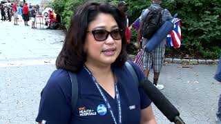 Lincoln Hospital's EdenJoy Arroyo Talks About Walking in the Parade