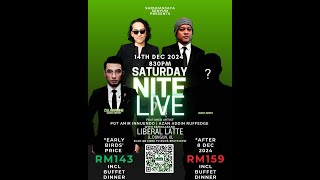 Azan Addin (Saturday Nite Live@Liberal Latte) - Sabar Menanti (14 Disember 2024)