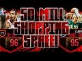 Huge 50 Million Coin NBA Live Mobile Shopping Spree!!! Insane New 95 OVR Franchise Rating!!!