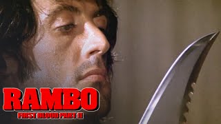 'What You Call Hell, He Calls Home' Scene | Rambo: First Blood Part II