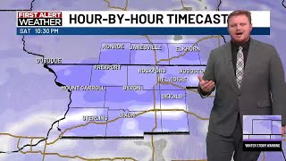 FIRST ALERT ACTION DAY: Snow storm expected to last through the evening