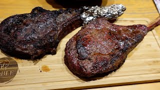 Bison Tomahawk Cowboy Steak Challenge