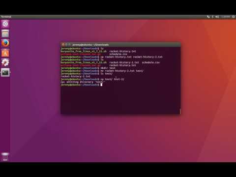How do I securely copy a file in Linux?