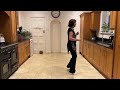 Going Blonde line dance demo