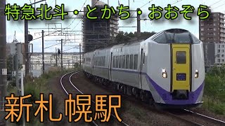 【JR千歳線】721系 733系 キハ261系特急北斗・特急おおぞらなど 新札幌駅発着集