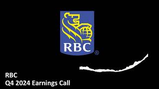 RBC (TSE: RY) - Q4 2024 Earnings Call