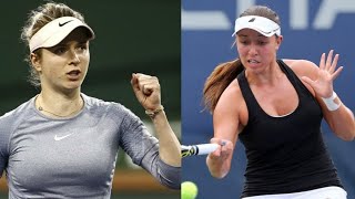 Jessica Pegula VS Elina Svitolina Fourth Round Australian Open