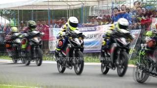 PON XIX JABAR 2016 : FULL !! RACE Kelas 125cc BEREGU