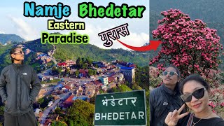 Bhedetar, Namje Ghumgham with Family❤️Guras ko bot mah ni chadyo😱|| Travel vlog || Dampsey