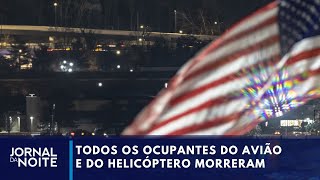 Acidente aéreo em Washington: 67 mortos