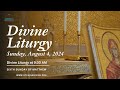 LIVE - Divine Liturgy (6th Sunday of Matthew | August 4, 2024)