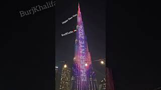 BurjKhalifa  Fireworks Live | Happy new year 2024 | #shorts #short #shortfeed #dubai  #newyear2024