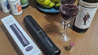 Электрический штопор ☆ Circle Joy 🍾 Electric wine opener 🍷🤩 под Молдавское вино Carlevana Winery