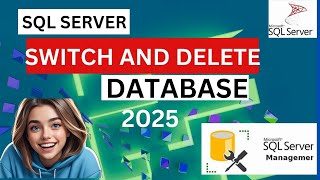 How to drop (delete) a database in SQL Server Management Studio|(SSMS) |SQL Tutorial