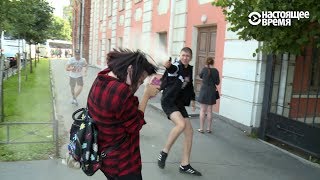 Гей-прайд в Санкт-Петербурге. Нападение на участников