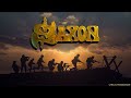 saxon broken heroes lyric video saxon lyrics