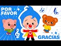 Por Favor y Gracias ♫ Plim Plim  ♫ Canciones Infantiles