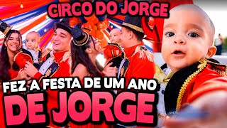 ARY MIRELLE FEZ A FESTA DE UM ANO DE JORGE COM JOÃO GOMES