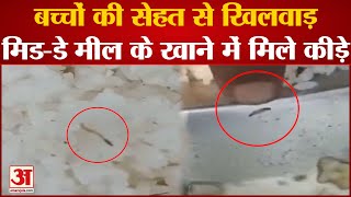 Madhya Pradesh: Umaria में बच्चों की सेहत से खिलवाड़, Mid Day Meal में मिले कीड़े | Amar Ujala News