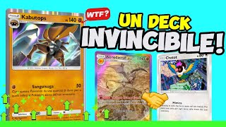 Un Mazzo INVINCIBILE! Deck Doppio fossile Kabutops e Aerodactyl EX Pokemon Pocket!