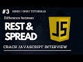 #3 - ES6 - Rest and Spread Operator in Javascript - Hindi / Urdu Tutorial