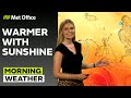 11/08/24 – Brightening up later in places – Morning Weather Forecast UK –  Met Office Weather