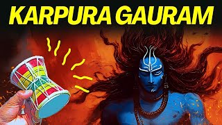 KARPURA GAURAM || 1000 DRUMS MIX || 🔱 Devo Ke Dev, Mahadev ||  POWERFUL SHIVA MANTRA Mahakatha