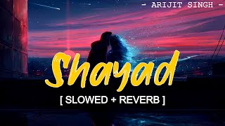 Shayad | Arijit Singh - Slowed and Reverbed (Magical) | Lofi Vibes 🌃