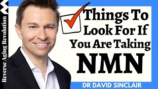 THINGS To Look For If You Are Taking NMN | Dr David Sinclair Interview Clips