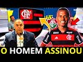 💥BOMBA! GE CONFIRMOU! MINHA NOSSA! CONTRATAÇÃO DE PESO CHEGANDO! ÚLTIMAS NOTÍCIAS DO FLAMENGO HOJE!