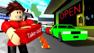 I Opened DRIVE-THRU In Brookhaven RP!
