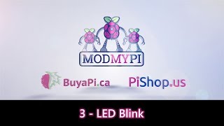 Raspberry Pi Workshop Kit Tutorials – 3 LED Blink