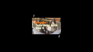 Sinooutput Yuchai marine engine model YC4FA130L for yacht.