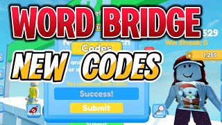 *NEW CODES* All Word Bridge Working Codes for January 2025