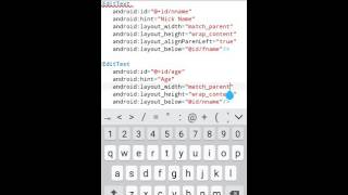AIDE Tutorial- 14 Relative Layout