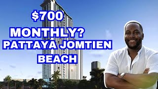 Why I Left America for a $700/Month Beachfront Condo in Pattaya! l Copacabana Beach Jomtien