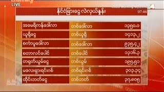 ၁၆-၁၂-၂၀၁၆ ႏိုင္ငံျခား ေငြလဲႏွဳန္း၊ ေရြွေစ်း၊ စြမ္းအင္ေစ်း - Good Morning Myanmar