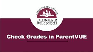 How to Check Grades in ParentVUE