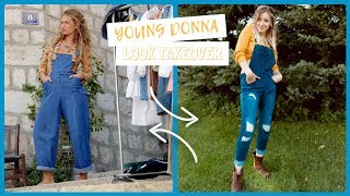 Mamma Mia 2 Young Donna Look Takeover | Hair, Makeup \u0026 Outfit | Steph B