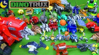 LOTS of Dinotrux Toys! Diecast Ty Rux D-Structs Splitter Ton Ton Dozer Revvit Skya Garby Waldo Toys!