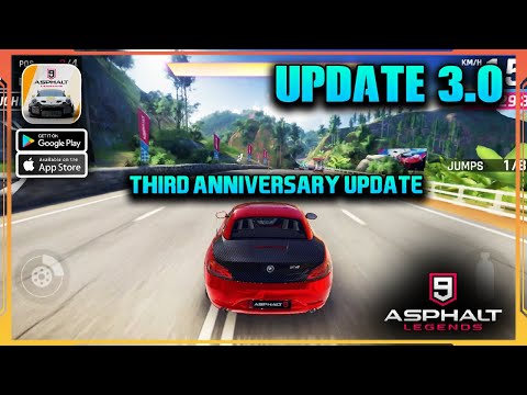 Jugabilidad de la actualización 3.0 de Asphalt 9 Legends (Android, iOS)