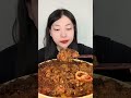 mukbang asmr braised pork belly 돼지 고기 뱃살 조림