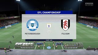 FIFA 22 | Peterborough vs Fulham - EFL Championship | Gameplay