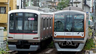 【車内動画】東京メトロ10000系 東急東横線 自由ヶ丘→中目黒/Tokyo Metro 10000series Tokyu Toyoko Line Jiyugaoka →Nakameguro